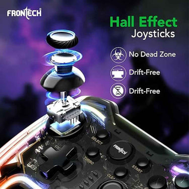 LXINDIA Gaming Pad FRONTECH Fire Pro Wireless 2.4GHz Gaming Controller (GP-0002)