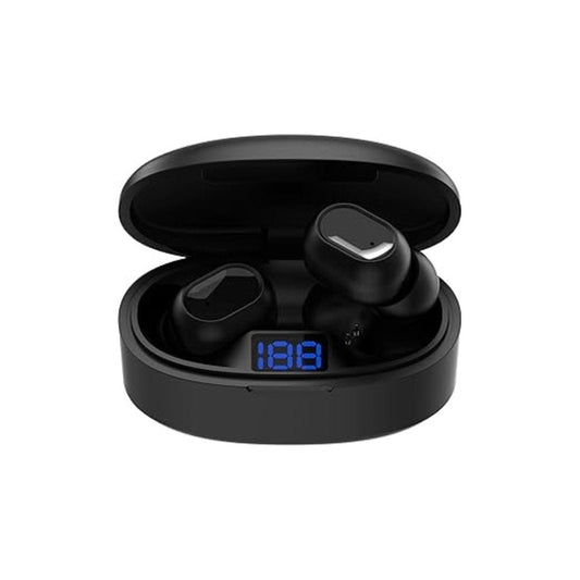LX INDIA Earbuds FRONTECH Pearl Bluetooth in Ear Truly Wireless Earbuds (Black)
