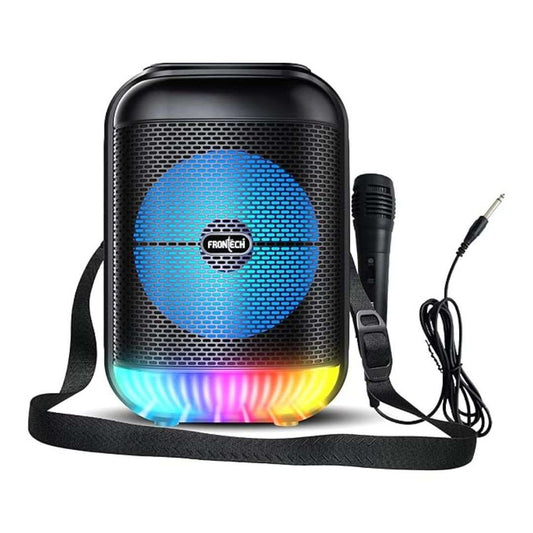 LX INDIA Speaker FRONTECH Portable Multi-Media Speaker with Bluetooth 5.0 (SW-0202) Black