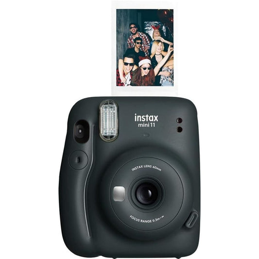 LX INDIA Instant Camera Fujifilm Instax Mini 11 Instant Camera (Charcoal Grey)