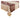LX INDIA Table Cloth Fun Homes Center Dust Proof Table Cover (Maroon and Cream)