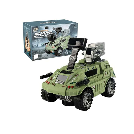 LXINDIA Toys FunBlast Armored Vehicles Army Truck Toy with Light and Sound