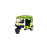 LXINDIA Toys FunBlast Auto Rickshaw Toys Friction Power Auto Toys Green and cream