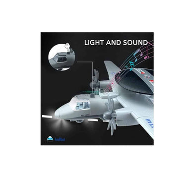 LXINDIA Toys FunBlast Sonic Radar Jet Airplane Toy with Light and Sound