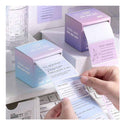 LX INDIA Stickey Notes FunBlast Sticky Notes 512 Pcs Pull-Out Sticky Notes Set with Dispenser