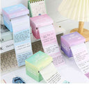 LX INDIA Sticky Notes FunBlast Sticky Notes 512 Pcs Pull-Out Sticky Notes Set with Dispenser