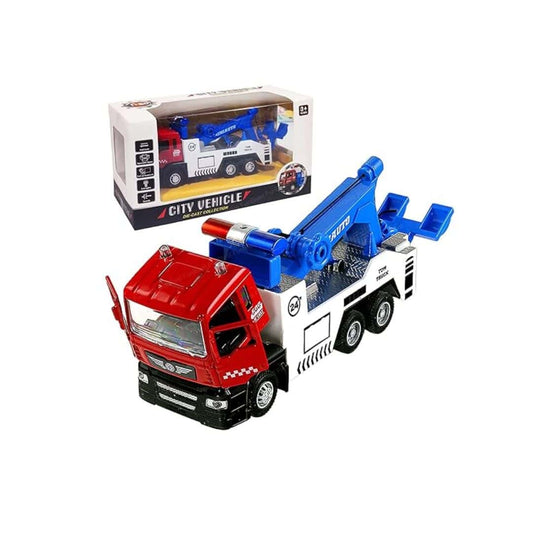 LXINDIA Toys FunBlast Towing Truck Toy Diecast Towing Truck Toy with Light and Sound