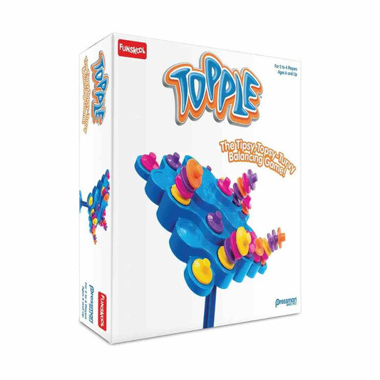 LXINDIA BOARD GAME Funskool Original Topple, Strategy Game, Board Game for Kids