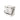 LXINDIA Bin FURN ASPIRE Hanging Trash Can with Lid for Kitchen (White 7 Litre)