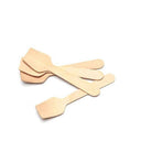 LXINDIA Disposables G1 Disposable Wooden Spoon Square end (95mm)