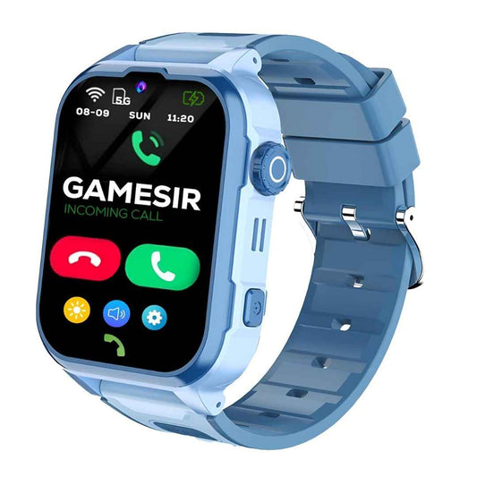 LX INDIA Smart Watch LightBlue GameSir Musk 5G/4G Kids Smart Watch with GPS Tracker, SIM Calling