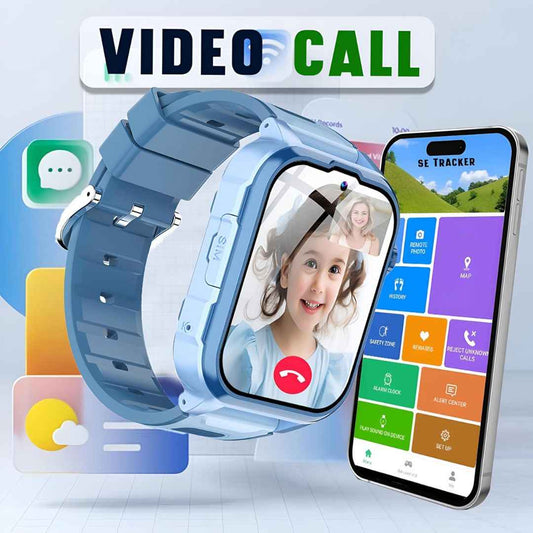 LX INDIA Smart Watch GameSir Musk 5G/4G Kids Smart Watch with GPS Tracker, SIM Calling