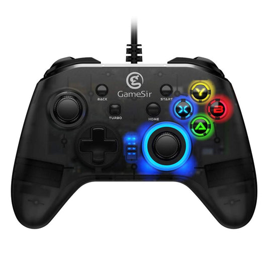 LX INDIA Gaming Pad GameSir T4W Wired Gaming Controller for PC Black