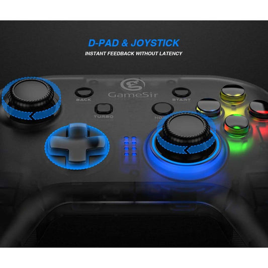 LX INDIA Gaming Pad GameSir T4W Wired Gaming Controller for PC Black
