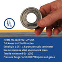 LXINDIA PTFE tape Gasoila Nickel PTFE High Density Thred Tape Roll