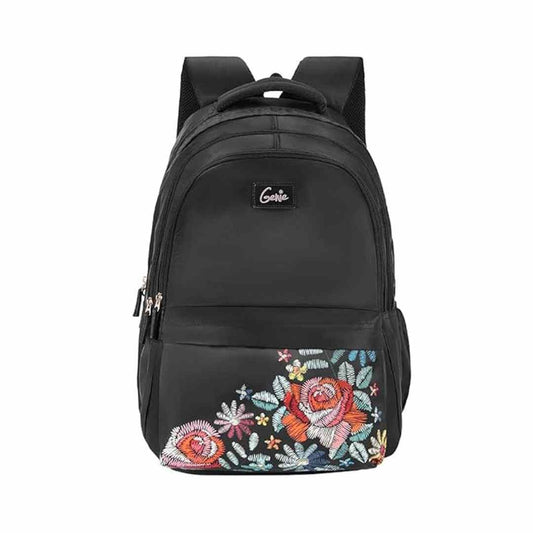 LX INDIA waterproof bags Genie Edge Laptop Backpack for Women in Black colour