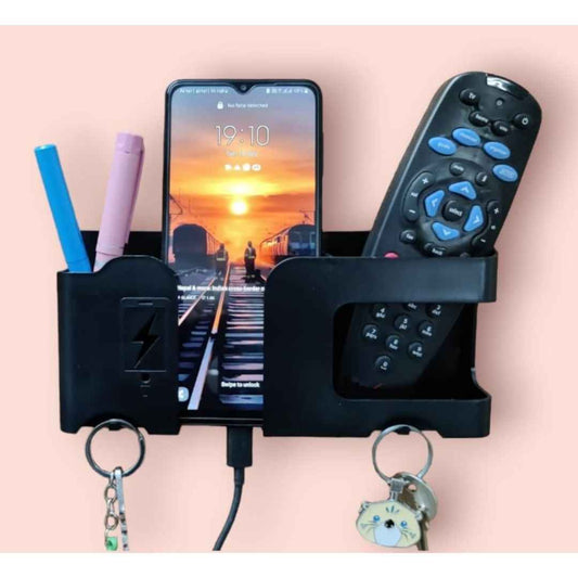 LX INDIA charging stand Black GEOCARTER Wall Mobile Holder &  Mobile Charging Stand
