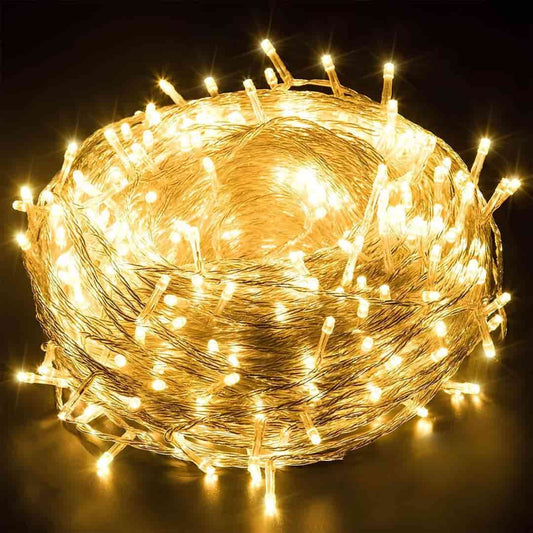LX INDIA light GIGALUMI 10.5 MTR/38 LED String Light 360° Copper Power Pixel 35 Feet Serial Decorative Fairy Lights for Home Diwali