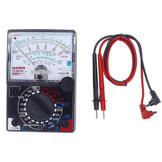LX INDIA multimeter Gilhot® YX-360TR-E-L-B Analog Multitester with Fuse & Diode Protection