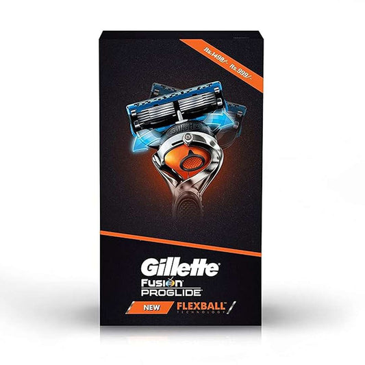 LXINDIA shaving razor Gillette Flexball Pro Glide Flexball Razor with 4 Flexball Cartridge