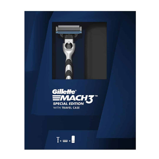 LXINDIA shaving razor Gillette Mach3 Limited Edition Premium Manual Razor 1And Gillette Mach3 Cartridge