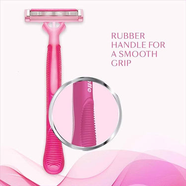 LXINDIA shaving razor Gillette Venus Simply Venus Pink Hair Removal for Women 5 razors (Buy 4 Get 1 free)