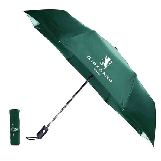 LX INDIA Umbrella Giordano UV Protection Unisex Umbrella Regular Size Green