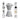 LX INDIA Bottle GLIVE (LABEL) Silicone Water Bottle Leak Proof Collapsible 500ml