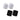 LX INDIA Sweat Bands Gmefvr Sports Wrist Band Black and White Sweatband ( Wristband White And Black)