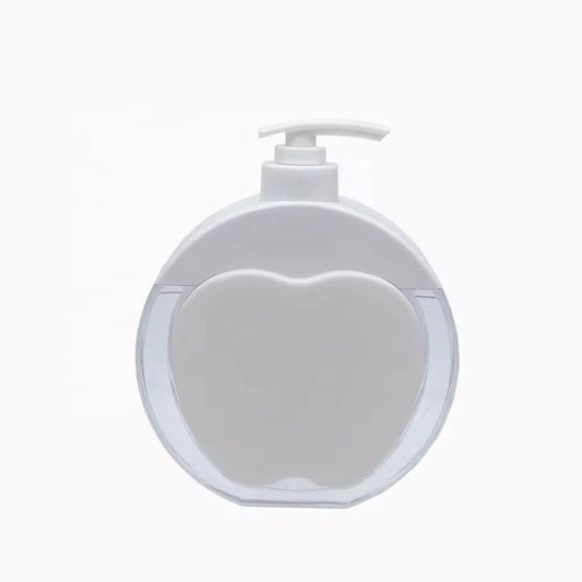 LXINDIA Shampoo Dispenser GNASTAS 300ml Unique Apple Shape Shampoo Dispenser (White)
