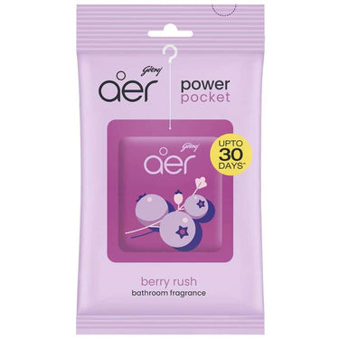 LXINDIA Air freshener Godrej aer Power Pocket Bathroom Freshener Berry Rush(10G)