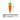 LX INDIA Pet Accessories Goofy Tails Dog Toys, Veggie Series Carrot Squeaky Chew Toys