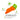 LX INDIA Pet Accessories Goofy Tails Dog Toys, Veggie Series Carrot Squeaky Chew Toys