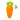 LX INDIA Pet Accessories Goofy Tails Dog Toys, Veggie Series Carrot Squeaky Chew Toys