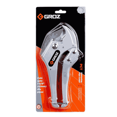 LXINDIA Pipe Cutter GROZ Ratcheting Pipe Cutter with One Handed Operation