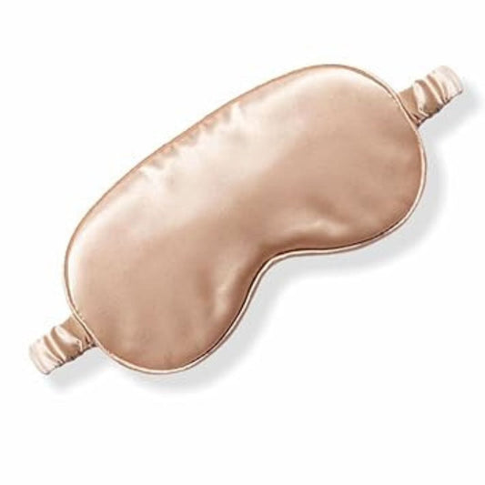 LX INDIA Eye Mask GUBB Satin Silk Eye Mask Gold