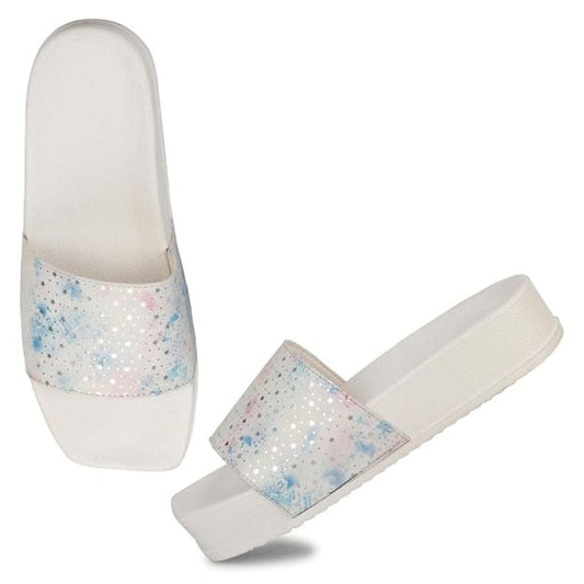 LX INDIA Water Proof Slipper Blue / 3UK H.M. Heel Slipper For Womens And Girls 901