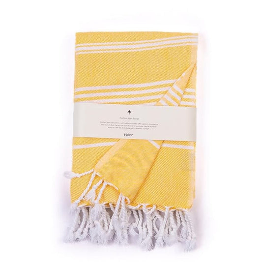 LX INDIA Towels HABER Premium Basic Large Cotton Towel (152 X 76 Cm) (Pack of 1, Lemonade Fizz)