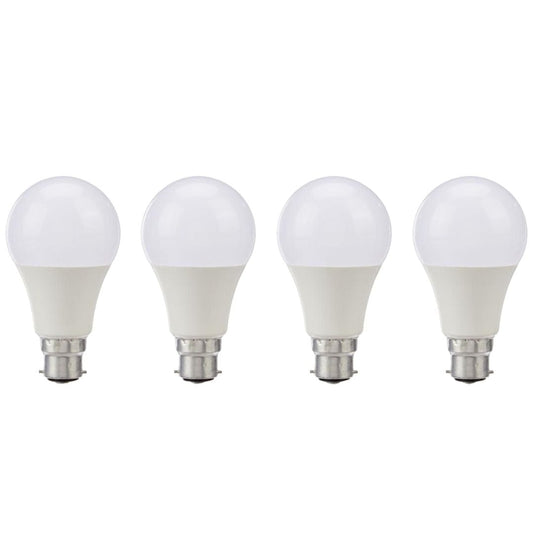 LX INDIA Motion Sensor Lights Halonix 10W Motion Sensor LED Bulb | B22 Base | Auto On-Off Motion Sensor Light | Energy Efficient LED for Home, Balcony, Stairs | (Pack of 4, White, 6500K Cool Daylight)