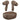 LX INDIA Earbuds Brown HAMMER Solitude Bluetooth Earbuds with Upto 22H Playtime