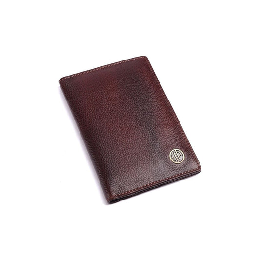 LX INDIA Passport Cover Brown HAMMONDS FLYCATCHER Genuine Leather Passport Cover