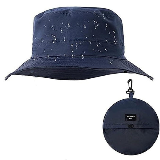 LX INDIA Caps and Hats Handcuffs Caps for Men Foldable Bucket Hat Lightweight, Quick-Drying, Waterproof Sun Protection Hat with Portable Storage