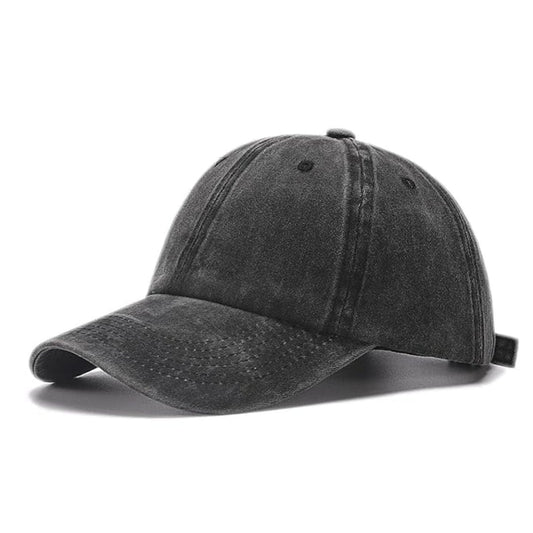 LX INDIA Caps and Hats Handcuffs Plain Baseball Caps for Mens & Womens Adjustable Casual Sports  Caps Black