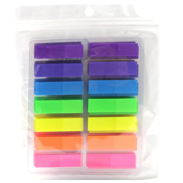 LX INDIA Sticky Notes Hanyousheng Sticky Notes, 1120Pcs Index Tabs with a Storage Bag (7 Colours)