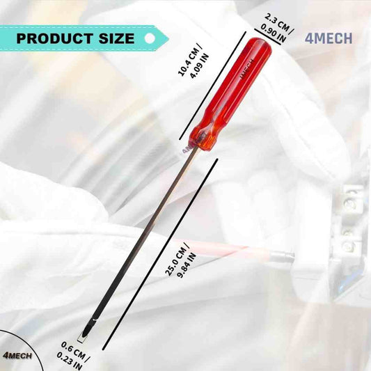 LXINDIA screw drivers Hardened and Tempered Chrome Vanadium 2-in-1 Standard Screwdriver