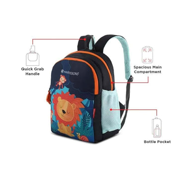 LXINDIA Bag HARISSONS 19L Waterproof School Bag for Kids