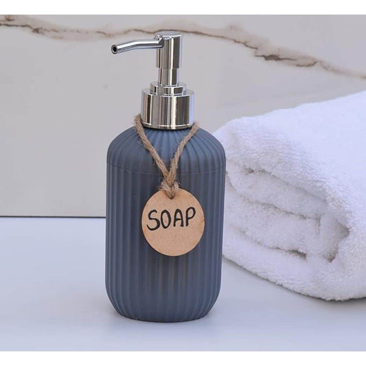 LXINDIA soap dispenser Haristar Liquid Soap Dispenser (Pack of 1) Metallic Grey