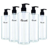 LXINDIA Shampoo Dispenser Harrods 5 Pieces Empty Shampoo Pump Bottles Refillable Dispenser