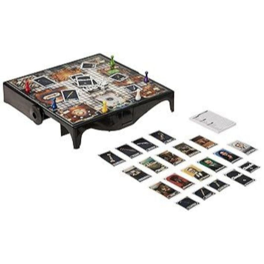 LX INDIA BOARD GAME Hasbro Clue Grab and Go Game for Ages 8 and Up, Portable Game for 3-6 Players, Travel Game for Kids