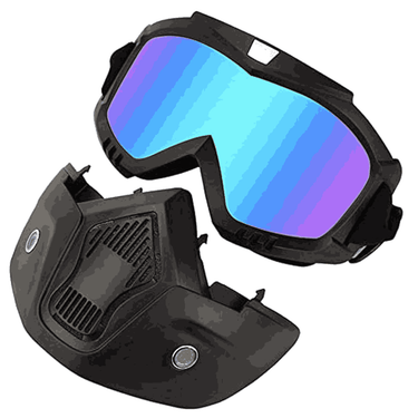 LXINDIA Goggles Hasruna Enterprise protective goggles with detachable mask